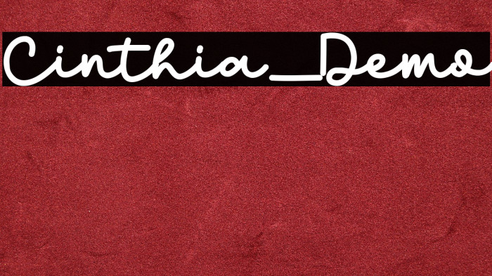 Cinthia_Demo Example 2