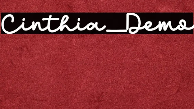 Cinthia_Demo Example 2
