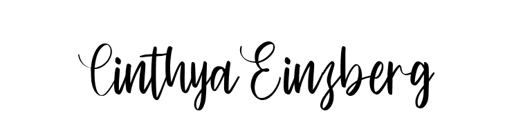Cinthya Einzberg  免费字体下载