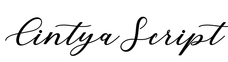 CintyaScript  font caratteri gratis
