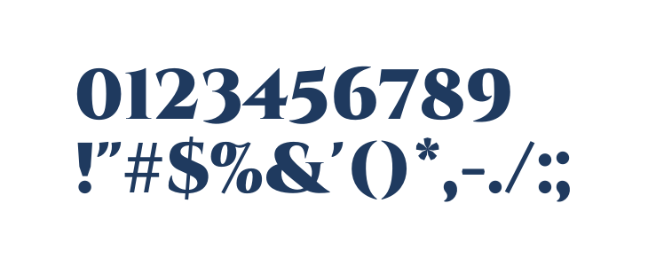 Cinzel-Black Other Characters