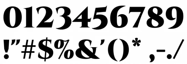 Cinzel-Black Font OTHER CHARS