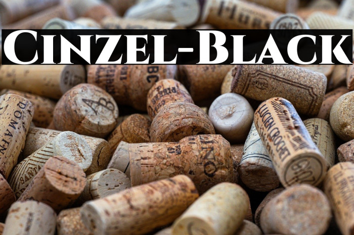 Cinzel-Black Example 2