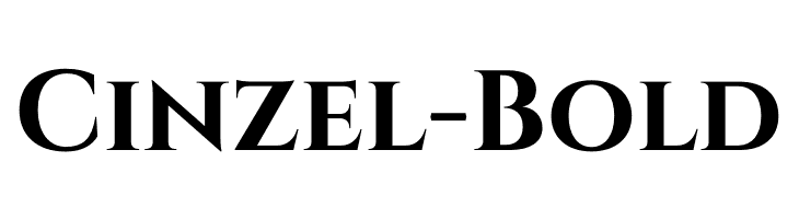 Cinzel-Bold  免费字体下载
