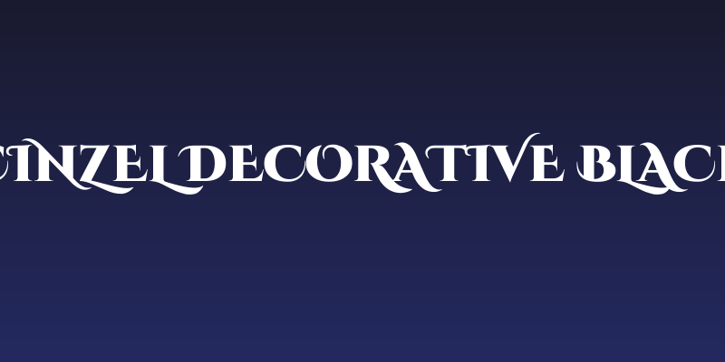 Cinzel Decorative Black Social Header