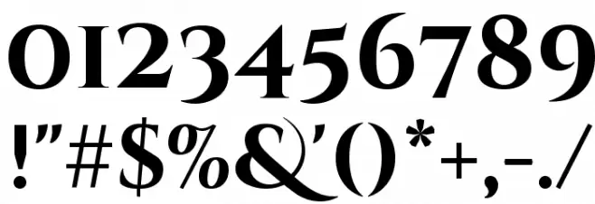 Cinzel Decorative Bold Font OTHER CHARS