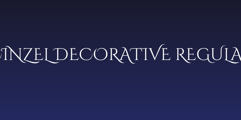 Cinzel Decorative Regular Social Header