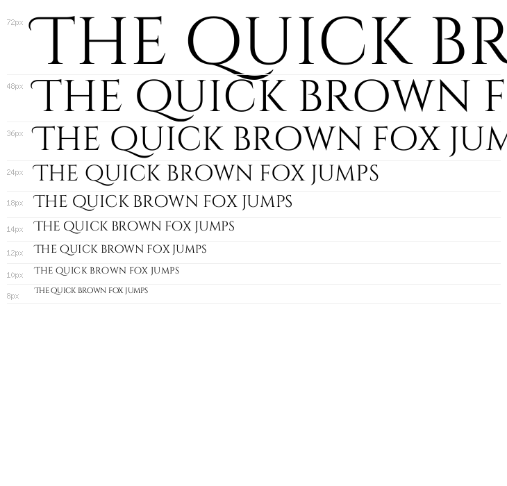 Cinzel Decorative Regular Waterfall