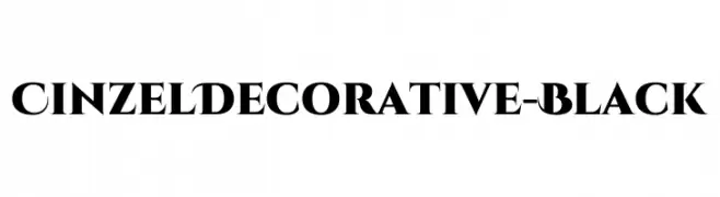 CinzelDecorative-Black  Free Fonts Download