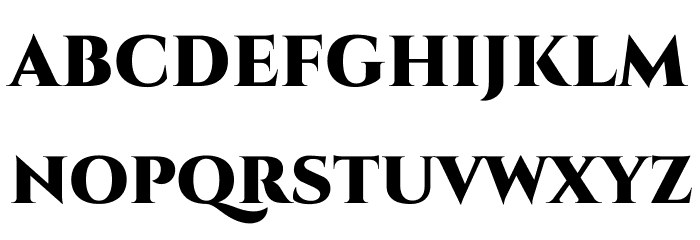 CinzelDecorative-Black Font LOWERCASE