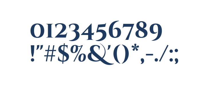 CinzelDecorative-Bold Other Characters