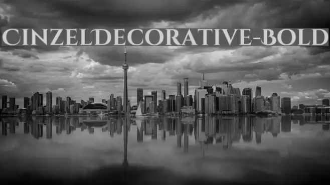 CinzelDecorative-Bold Font examples