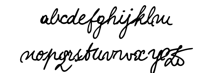 Cioroianu font Font LOWERCASE