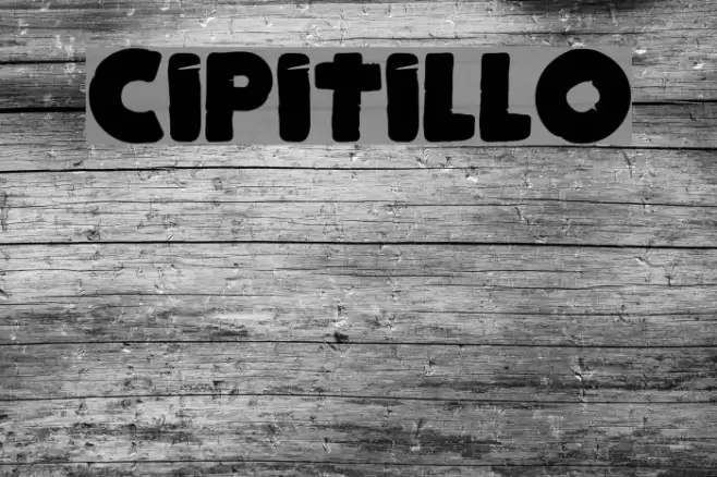 Cipitillo Font examples
