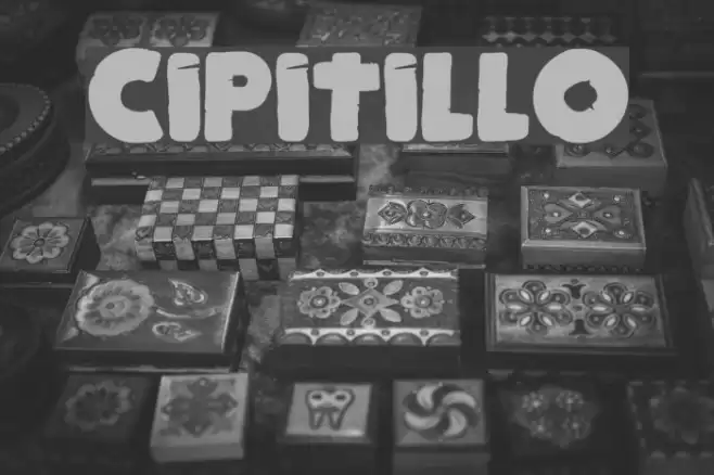 Cipitillo Font examples