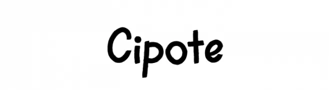Cipote  تنزيل الخطوط
