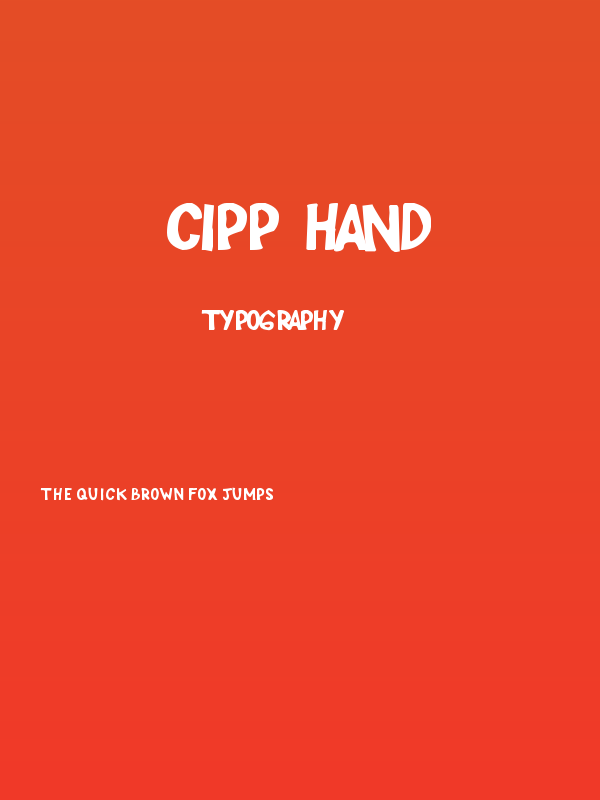 Cipp Hand Poster
