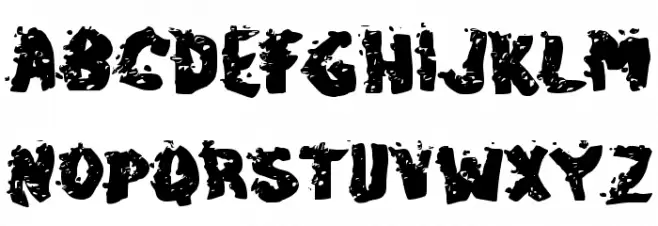 Cipratan フォント 大文字