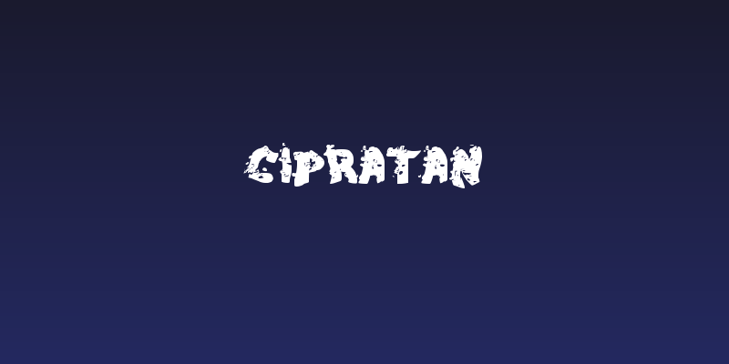 Cipratan Social Header