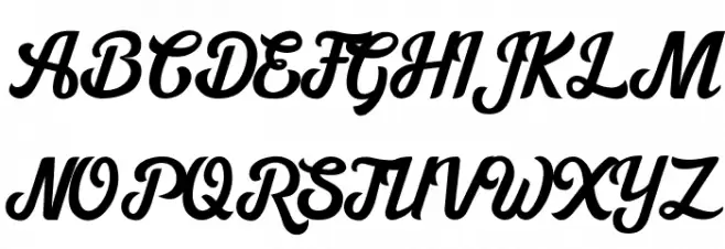 Cipthayasa Schriftart Groß