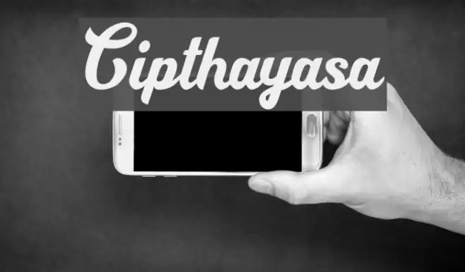 Cipthayasa Font examples