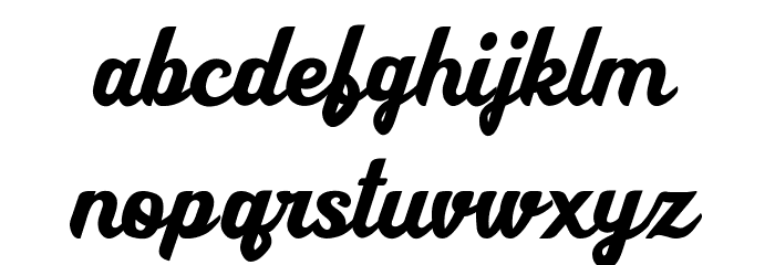 Cipthayasa Font LOWERCASE