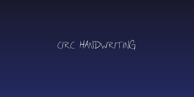 Circ Handwriting Social Header