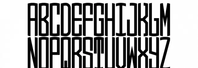 Circle Monogramm Middle Шрифта ВЕРХНИЙ