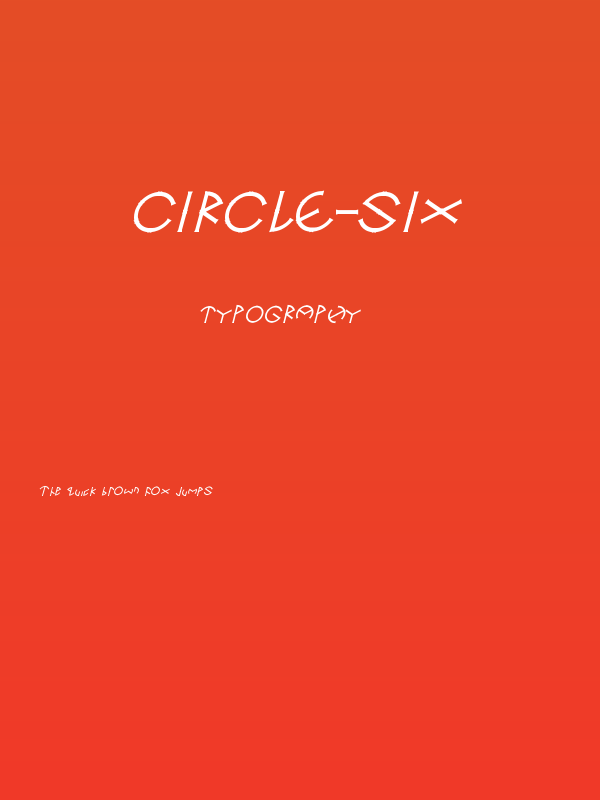Circle-Six Poster