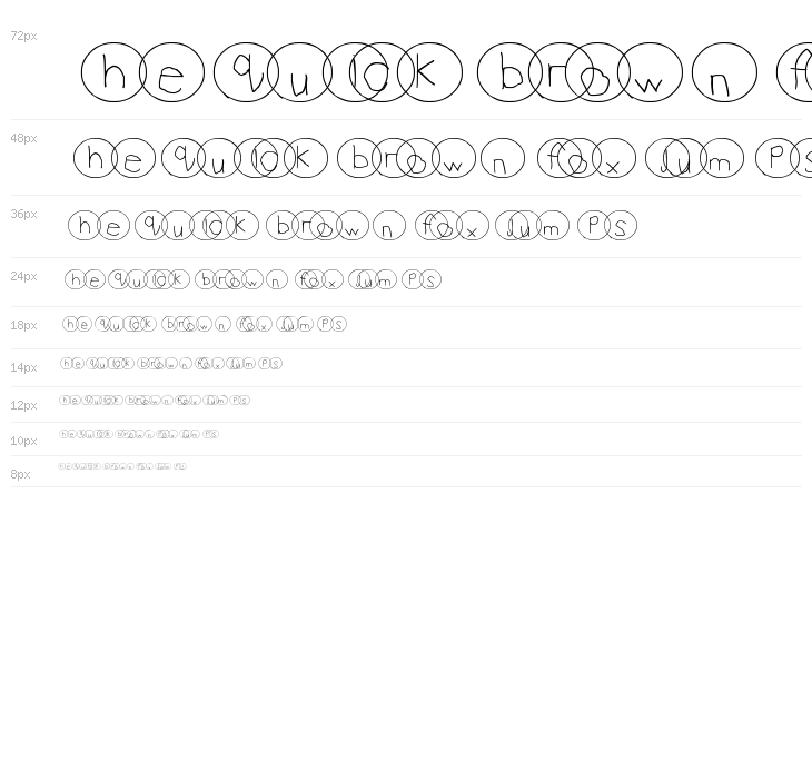 Circle The Letters Waterfall