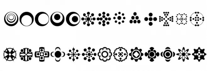 Circle Things 2 字体 小写