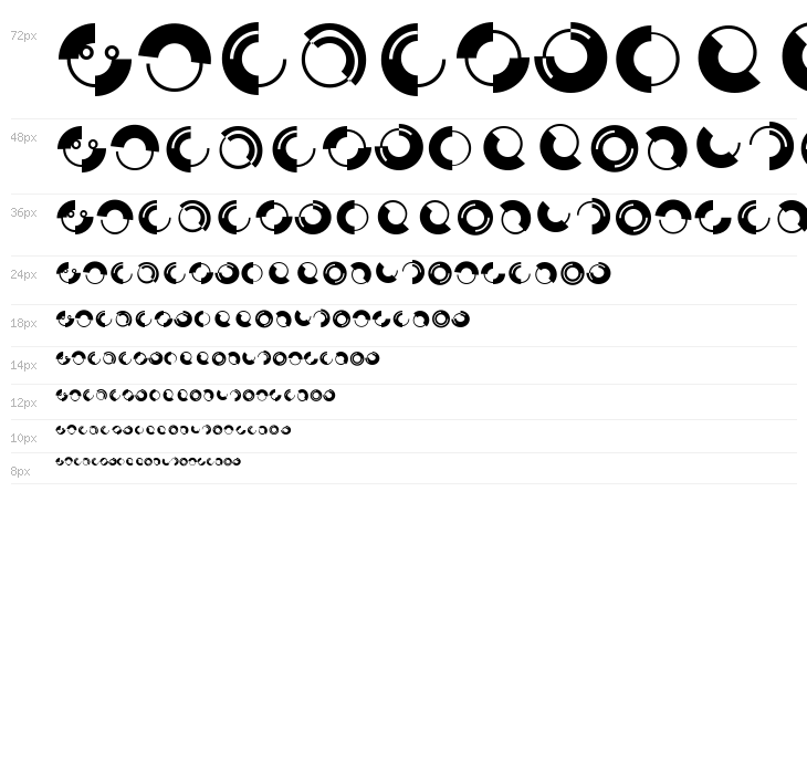 CircleFaces Waterfall