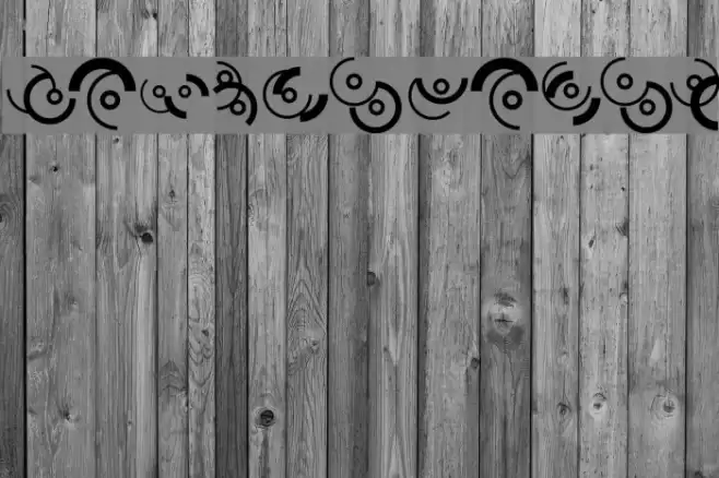 CircleMixes Font examples