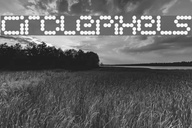 CirclePixels Font examples