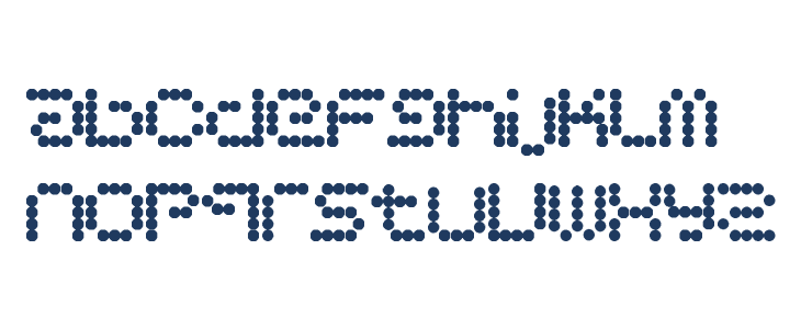 CirclePixels Lowercase