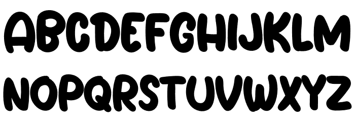 Circle Font LOWERCASE