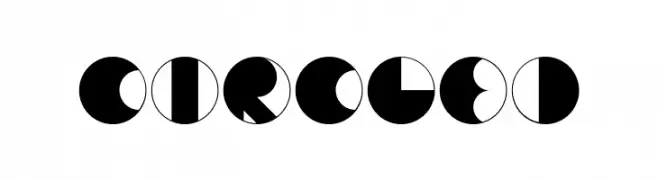 Circled  Frei Schriftart Herunterladen