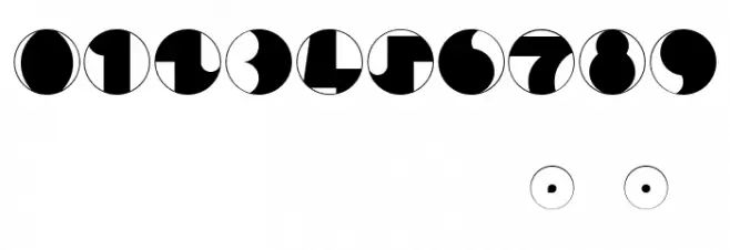 Circled Font OTHER CHARS