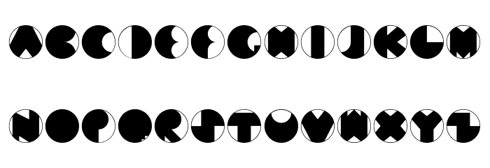 Circled Font LOWERCASE