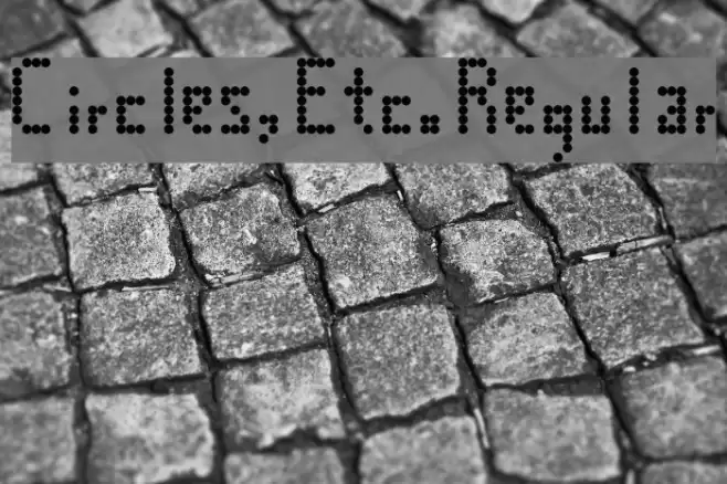 Circles, Etc. Regular Fuentes examples