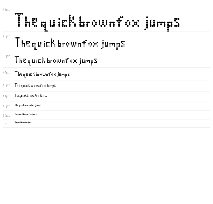 Circles, Etc. Regular Waterfall