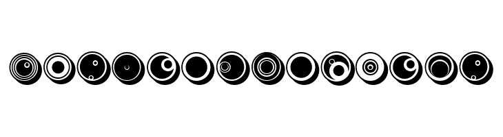 Circles Regular  フリーフォントのダウンロード