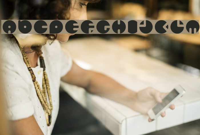 Circles_New Font examples