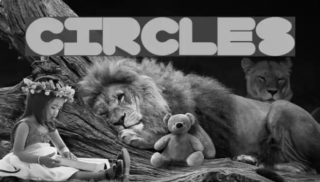 Circles Font examples