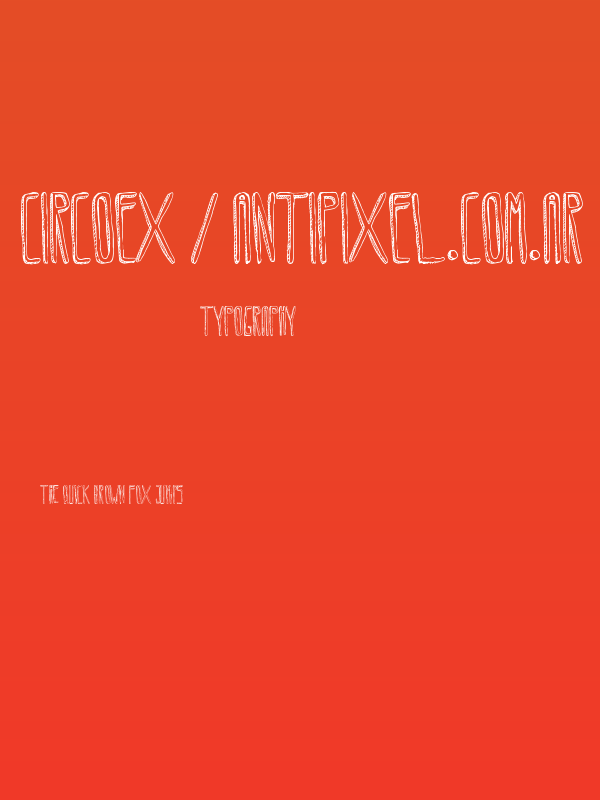 Circoex / ANTIPIXEL.com.ar Poster