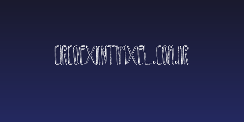 CircoexANTIPIXEL.com.ar Social Header