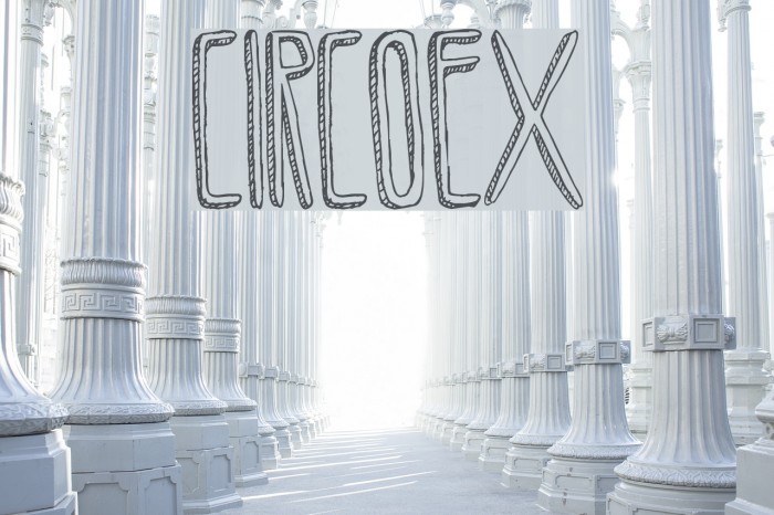 Circoex Font examples