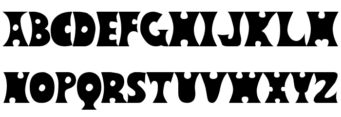 Circos Font LOWERCASE