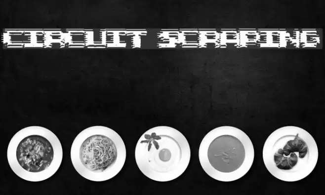 Circuit Scraping خط examples