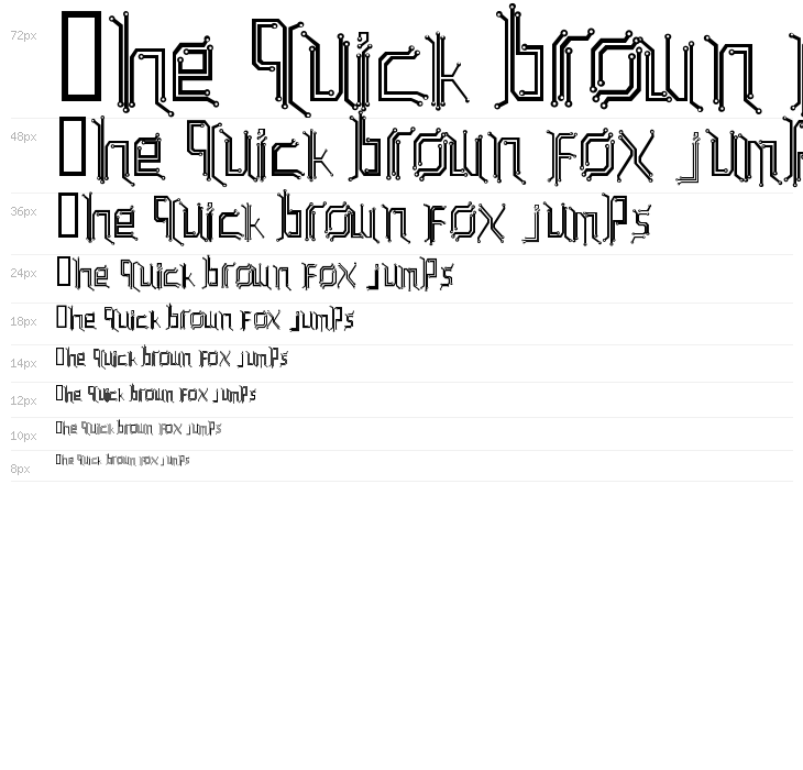 Circuit board Waterfall